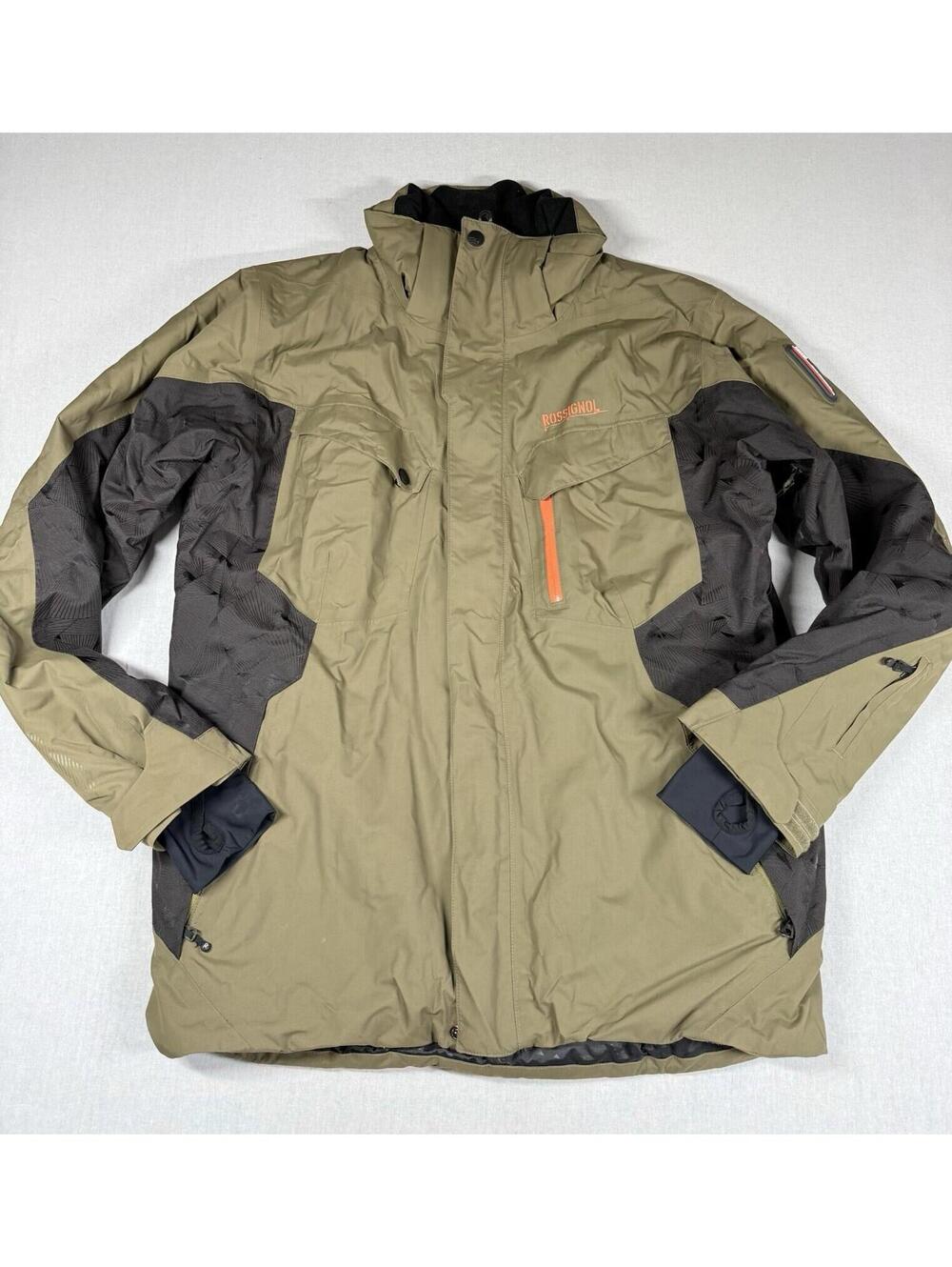 Rossignol Expert 10K/10K Ski Jacket Mens M Waterproof Insulated Recco *No Hood